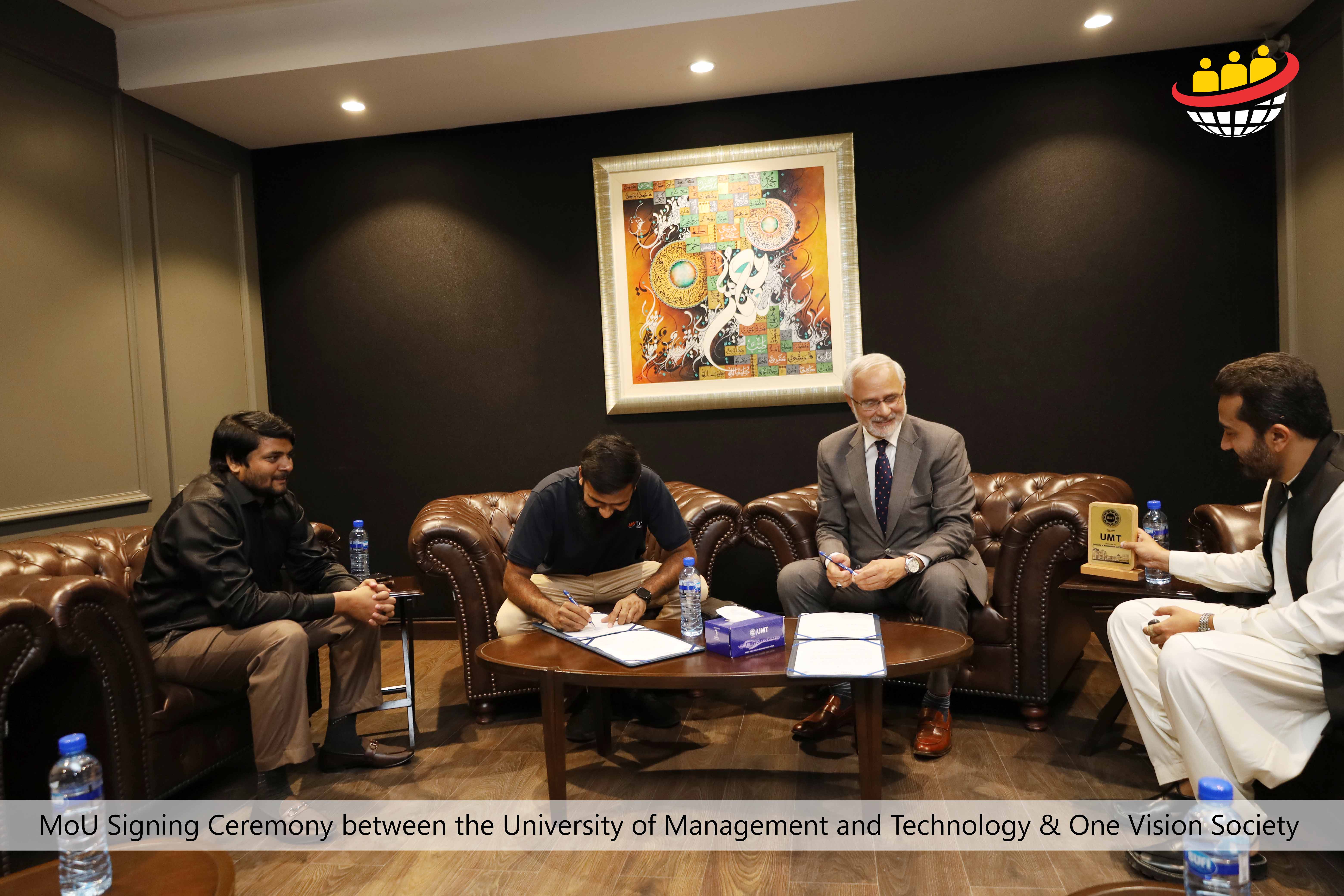 One Vision Society and UMT