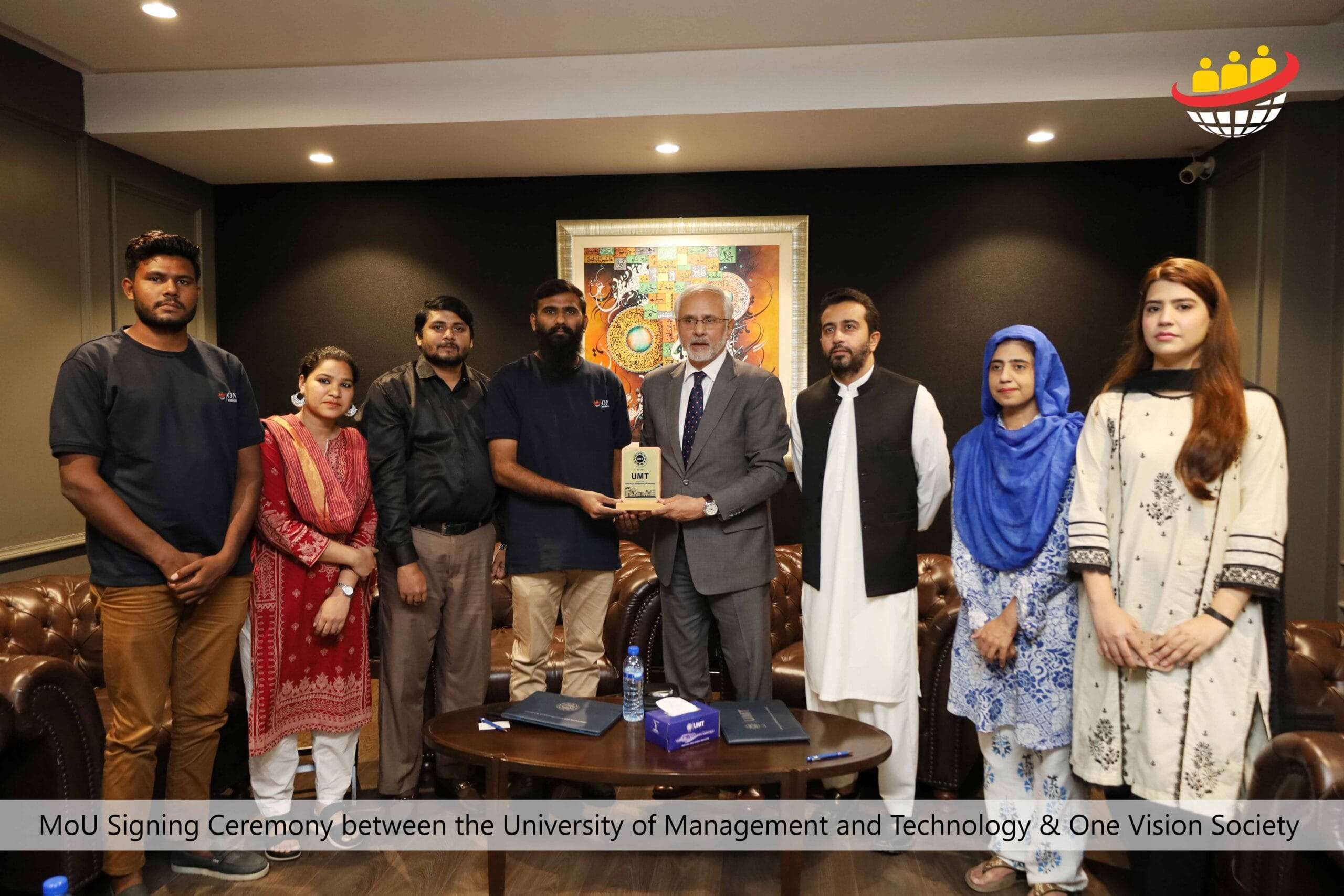 One Vision Society Signs MoU with University of Management and Technology