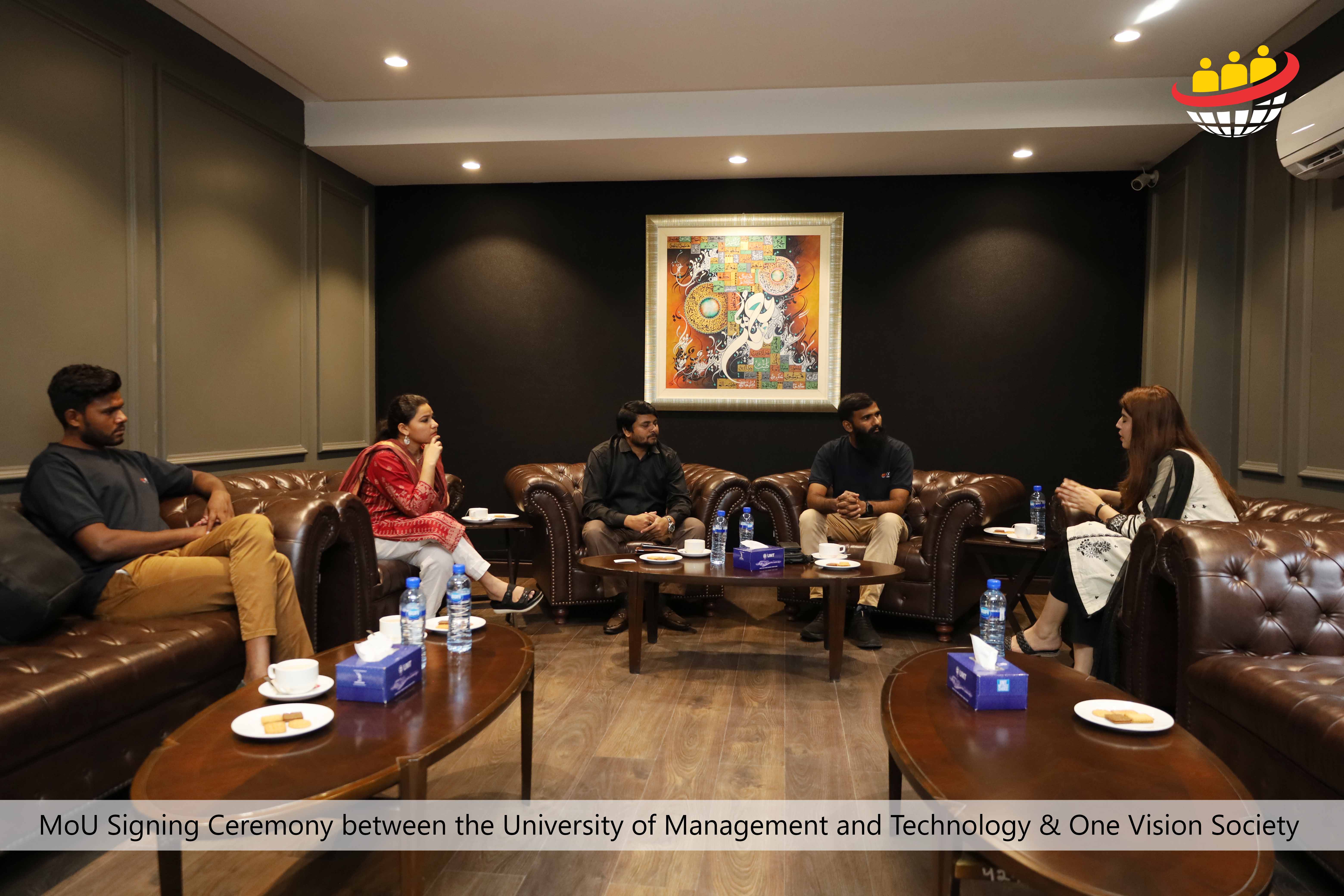 One Vision Society and UMT