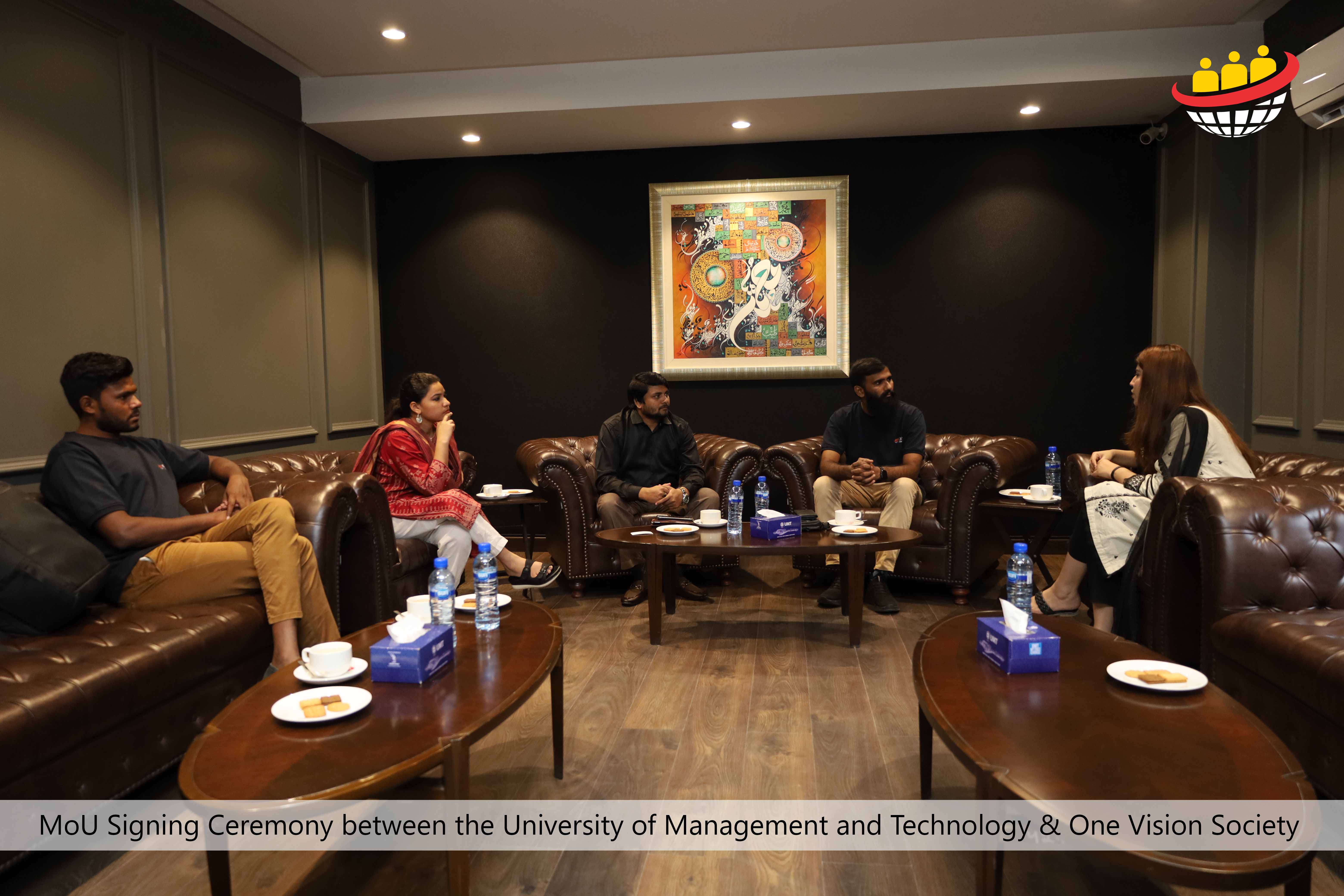 One Vision Society and UMT