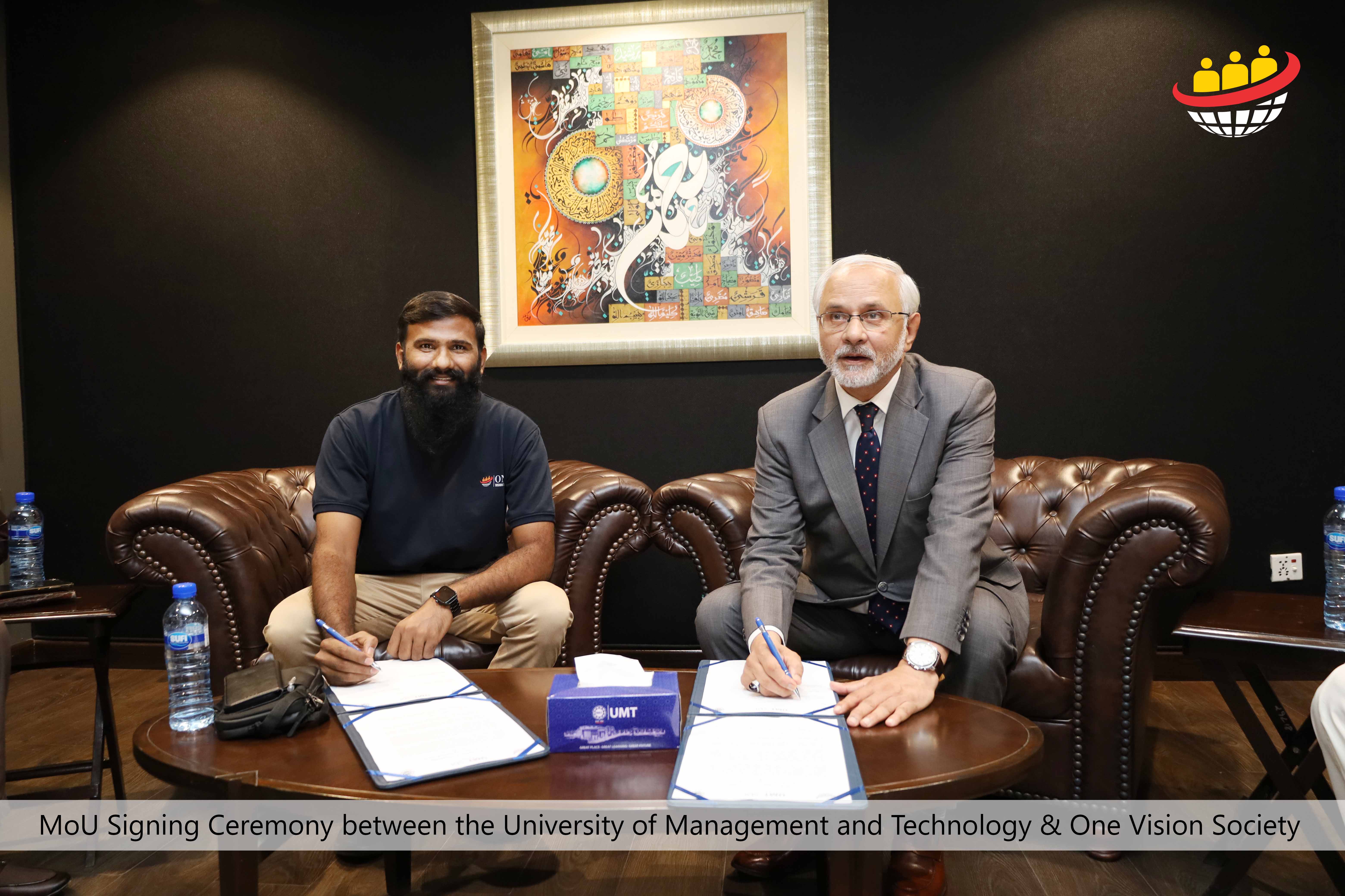 One Vision Society and UMT